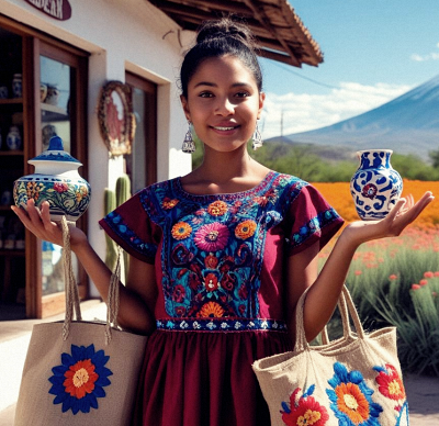 indigena vendedora